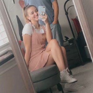 Aeropostale button down tank dress Medium